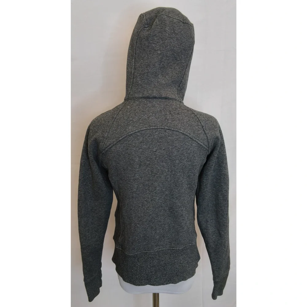 Lululemon Scuba Women's 6 Heathered Gray Full Zip Hoody #W5226